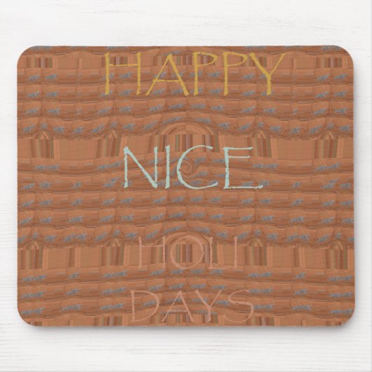 Niedlich Nice und liebevoll Mousepad (Vorne)