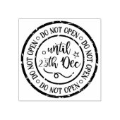 Niedlich nicht geöffnet gummistempel (Prägung)