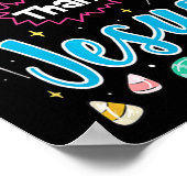 Niedlich nichts Süßeres als Jesus Christlicher Gla Poster (Ecke)