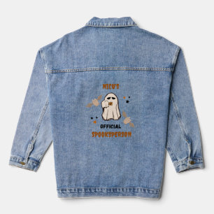 Niedlich NICU Halloween NICU offiziell Spooksperso Jeansjacke