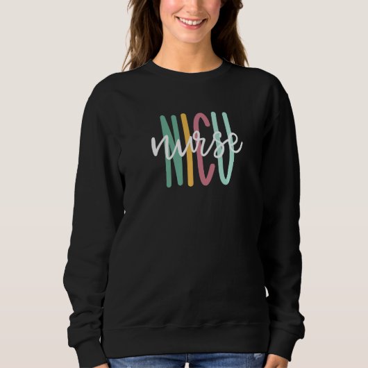 Niedlich Nicu Nurse Sweatshirt (Vorderseite)