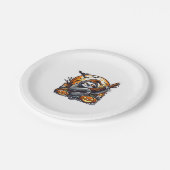 Niedlich Night Sloth Halloween Klassischer T - Shi Pappteller (Schrägansicht)