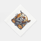Niedlich Night Sloth Halloween Klassischer T - Shi Serviette (Ecke)