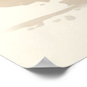 Niedlich Ninja Cat Happy Japanese Art Poster (Ecke)