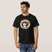 Niedlich Ninja Cat T-Shirt (Vorne ganz)