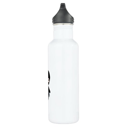 Niedlich Ninja Girl Edelstahlflasche (Rechts)