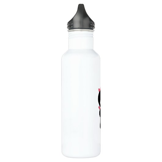 Niedlich Ninja Girl Edelstahlflasche (Links)