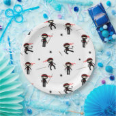 Niedlich Ninjas Pappteller (Party)