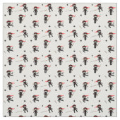 Niedlich Ninjas Stoff (Muster)