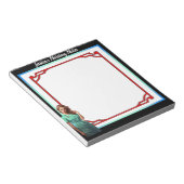 Niedlich Nostalgische Krankenschwester Pinup Flatt Notizblock (angewinkelt)