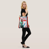 Niedlich Nostalgische Krankenschwester Pinup Flatt Tasche (Am Model)