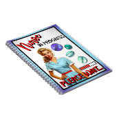 Niedlich Nostalgische Krankenschwester Pinup im Ga Notizblock (Rechte Seite)