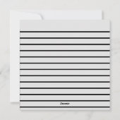 Niedlich Nostalgische Krankenschwester Pinup wird  Feiertagskarte (Rückseite)