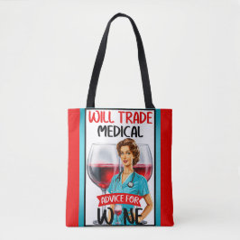 Niedlich Nostalgische Krankenschwester Pinup wird  Tasche