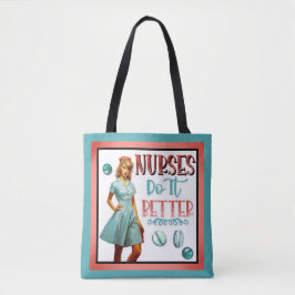 Niedlich Nostalgische Krankenschwestern Pinup Nurs Tasche