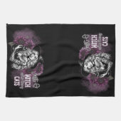 Niedlich nur eine Hexe Geschirrtuch (Horizontal)