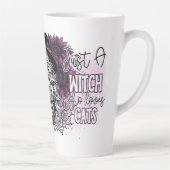 Niedlich nur eine Hexe Milchtasse (Rechts)