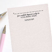 Niedlich nur für mobile Einlagen Permastempel