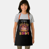 Niedlich nur Mädchen Lieben Backend Name Schürze (Insitu)
