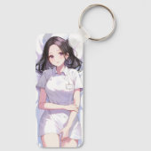 Niedlich Nurse Anime Schlüsselanhänger (Rückseite)