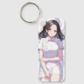 Niedlich Nurse Anime Schlüsselanhänger (Vorderseite)