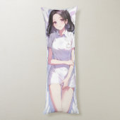 Niedlich Nurse Anime Seitenschläferkissen (Rückseite (Vertikal))
