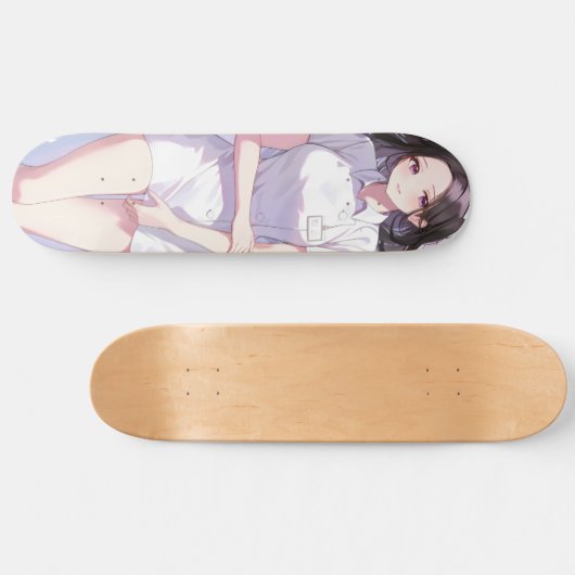 Niedlich Nurse Anime Skateboard (Horizontal)
