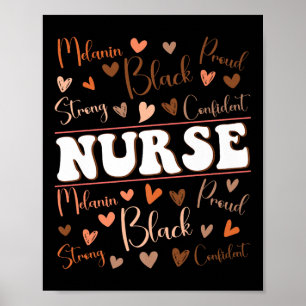 Niedlich Nurse Black History Monte African America Poster