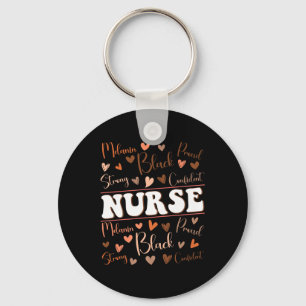 Niedlich Nurse Black History Monte African America Schlüsselanhänger