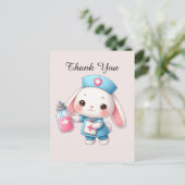 Niedlich Nurse danke dir sonne Postkarte (Stehend Vorderseite)