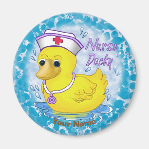Niedlich Nurse Ducky Magnet