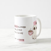 Niedlich Nurse Ghost Halloween Tasse - 11oz (VorderseiteRechts)