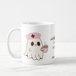 Niedlich Nurse Ghost Halloween Tasse - 11oz