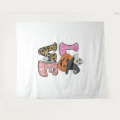 Niedlich Nurse Ghost Halloween Wandteppich (Vorderseite (Horizontal))