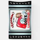 Niedlich Nurse Pinup_ Liebe Banner (Vertikal)