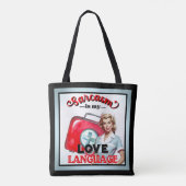 Niedlich Nurse Pinup_ Liebe Tasche (Rückseite)