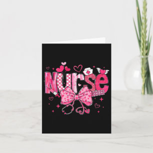 Niedlich Nurse Valentinstag Niedlich Coquette Stet Karte