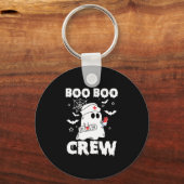 Niedlich Nursing Boo Crew Halloween Nurse Ghost Schlüsselanhänger (Vorderseite)