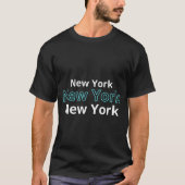 Niedlich NYC New York City Skyline Souvenir T - Sh T-Shirt (Vorderseite)