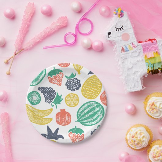 Niedlich Obstbäume Teller (Party)