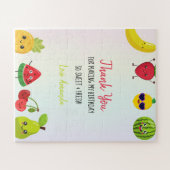 Niedlich Obstbäume Vielen Dank für Ihr erstes Gebu Puzzle (Horizontal)