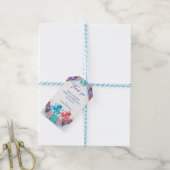 Niedlich Ocean Twin Baby Octopus farbenfrohe Gesch Geschenkanhänger (Mit Garn)