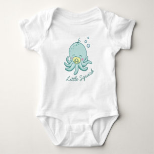 Niedlich Octopus Babydusche Kawaii White Baby Strampler