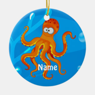 Niedlich Octopus Ocean Beach Ornament