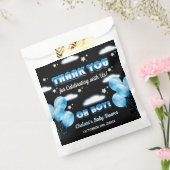 Niedlich Oh Boy Night Blue Balloons Moderne Babydu Geschenktütchen (Versiegelt)