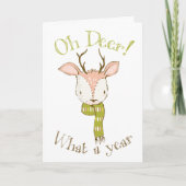 Niedlich Oh Dee Was für ein Jahr Weihnachten Zitat (Vorderseite)