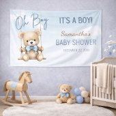 Niedlich Oh Junge, es ist eine Baby-Dusche für Jun Banner
