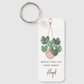 Niedlich Okay Pflanze Eltern Personalisiert Schlüsselanhänger (Vorderseite)