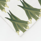 Niedlich Okra Fleecedecke (Ecke)