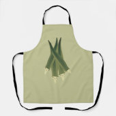 Niedlich Okra Schürze (Vorderseite)